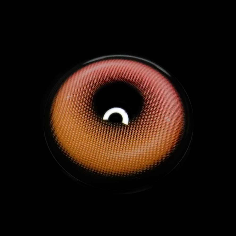 Lentes de contacto de color naranja para cosplay del Día del Solsticio de Verano 