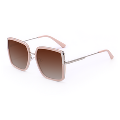 Gafas de sol geométricas rosas Solange 