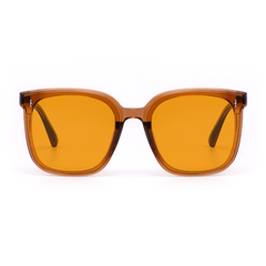 Gafas de sol naranjas extragrandes Anita 