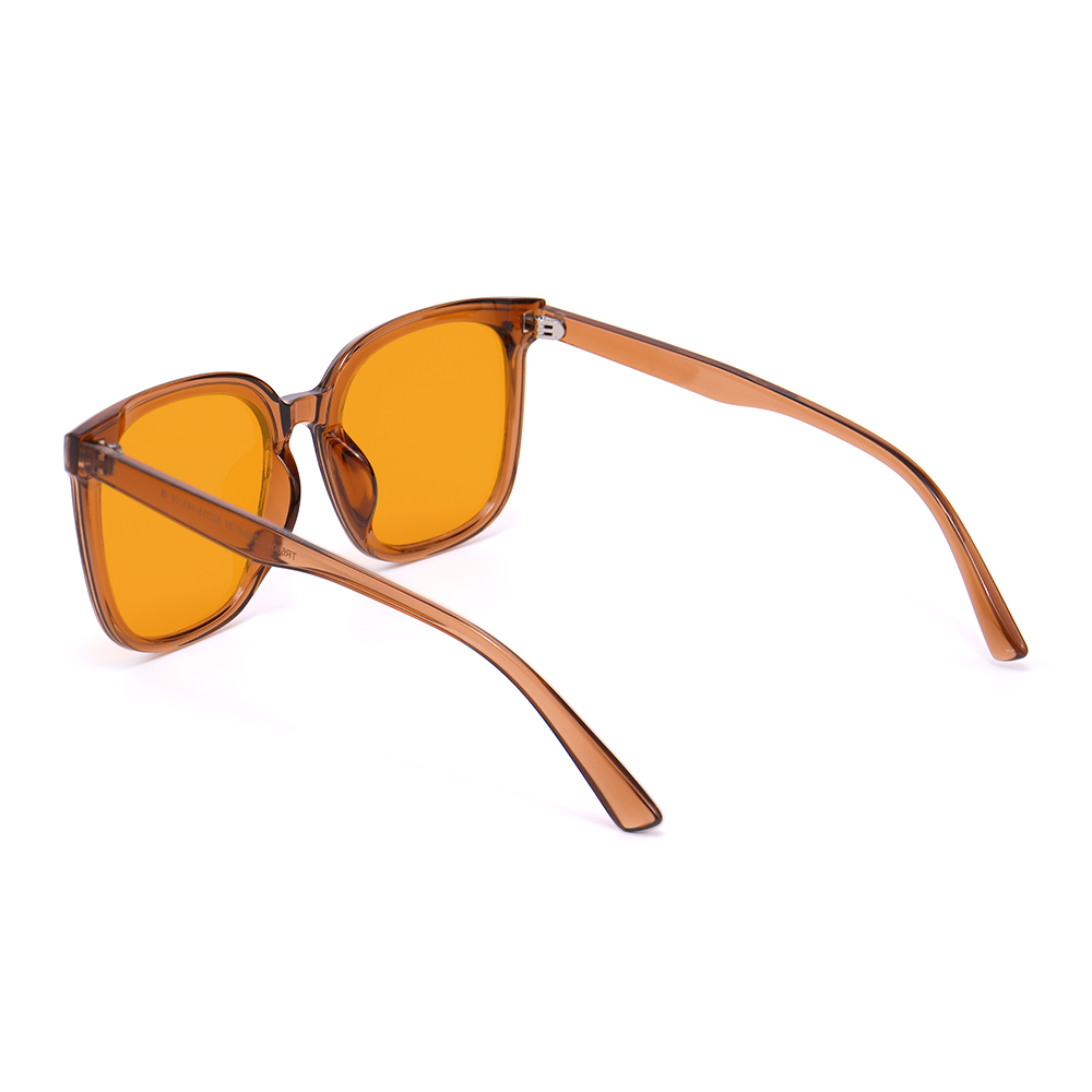 Gafas de sol naranjas extragrandes Anita 