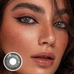 Lentes de contacto de color con prescripción negra Yaqoot 