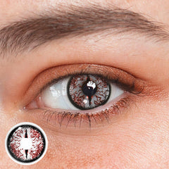 Cosplay Fracture Gray Colored Contact Lenses