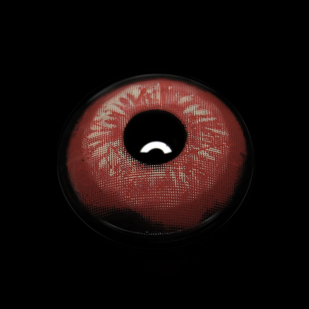 Lentes de contacto de color rojo para cosplay de Parasyte