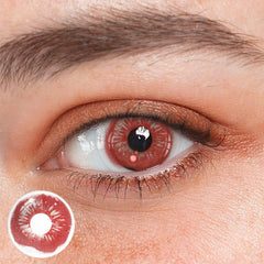 Lentes de contacto de color rojo para cosplay de Parasyte