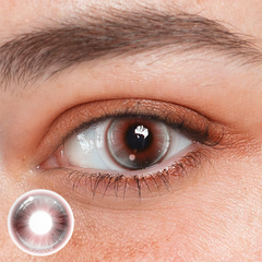 Lentes de contacto de color gris "Lágrimas de Bruja" para Cosplay