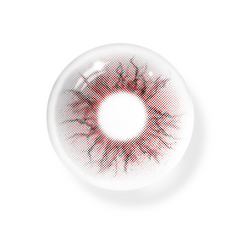Lentes de contacto de color rojo para cosplay