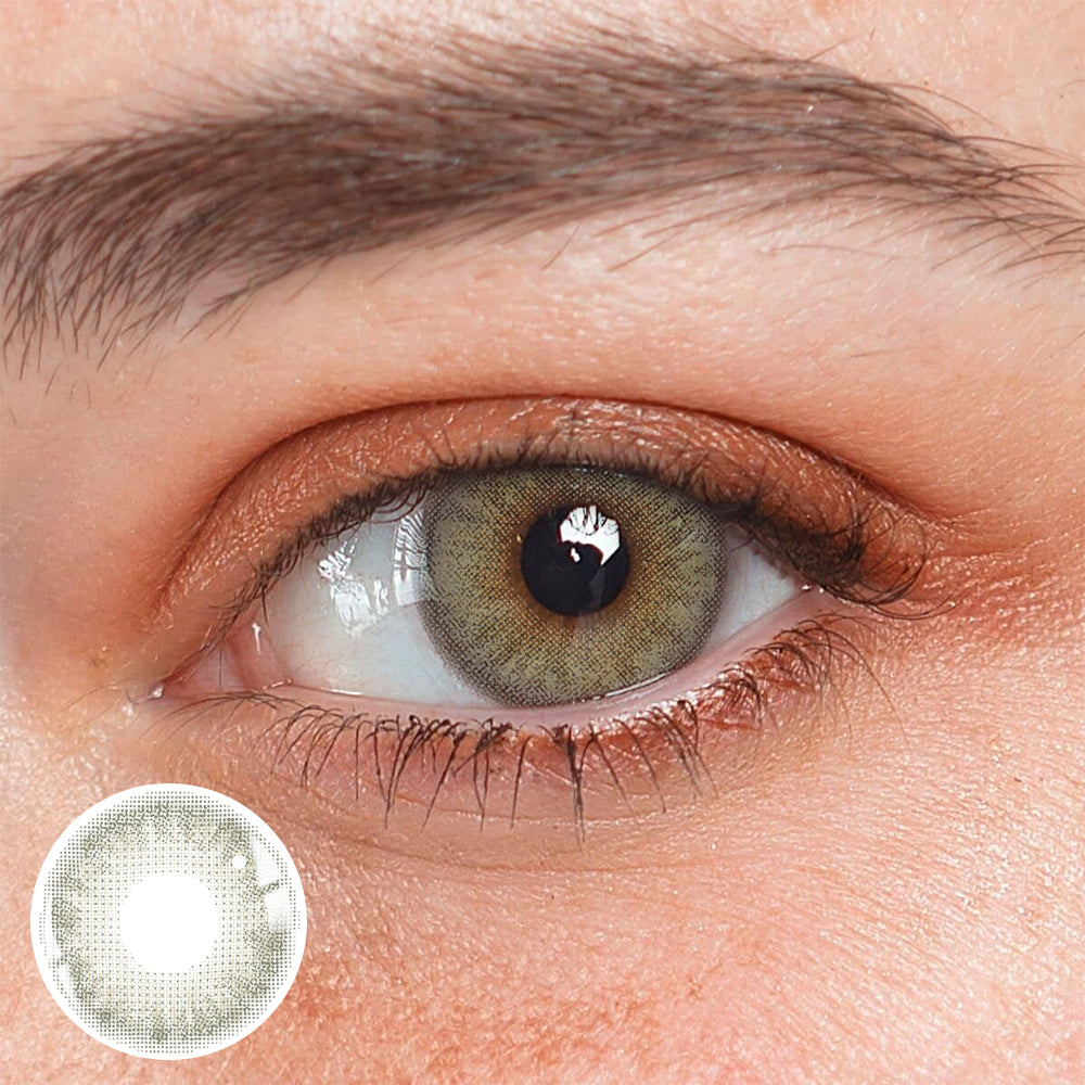 Lentes de contacto de color gris Firtha 