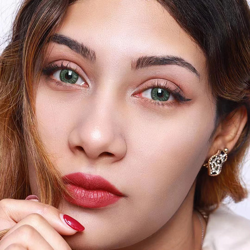 Lentes de contacto de color menta Cocktail Julep 
