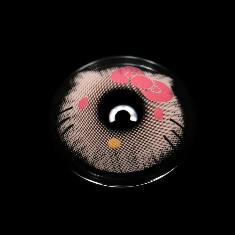 Lentes de contacto de color rosa de Sweet Kitty para cosplay