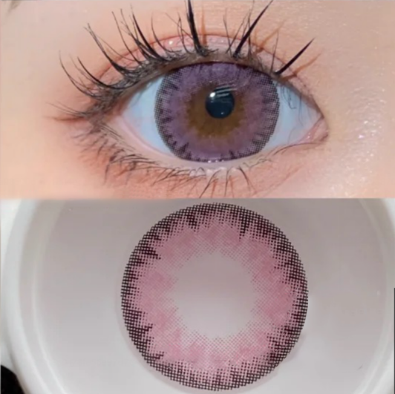 Lentes de contacto de color violeta Mojito 