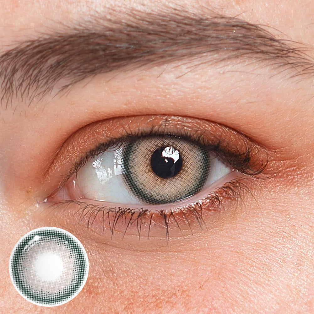 Lentes de contacto de color con prescripción de Shailagh Brown 