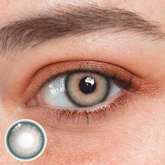 Lentes de contacto de color con prescripción de Shailagh Brown 