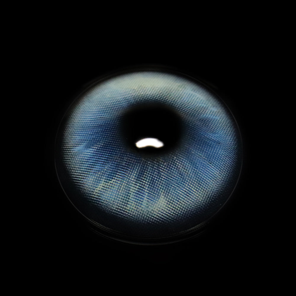 Lentes de contacto de color azul etéreo para cosplay