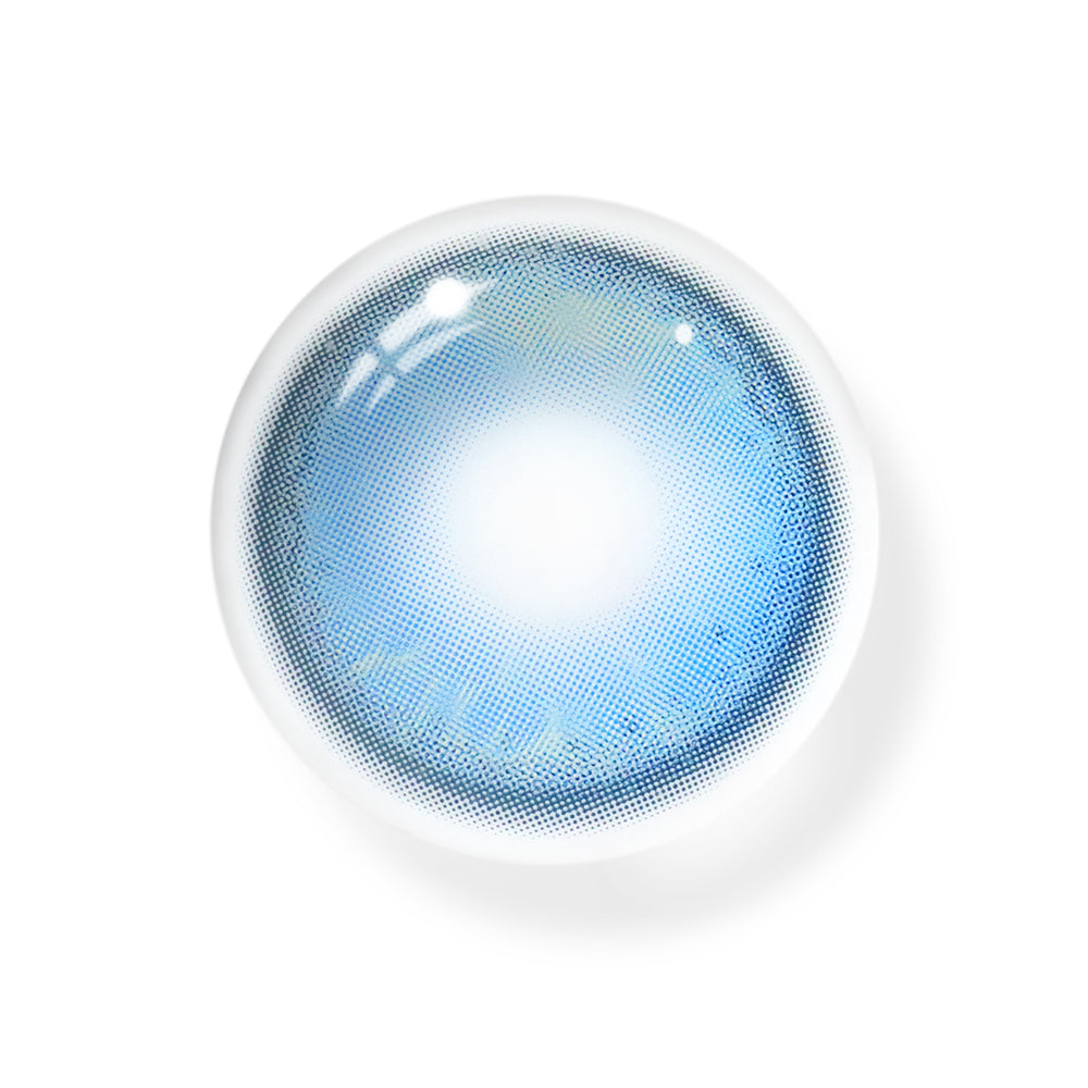 Lentes de contacto de color azul etéreo para cosplay
