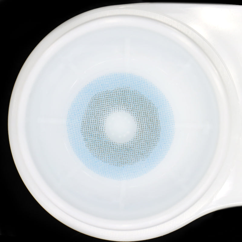 Lentes de contacto de color azul Meissa