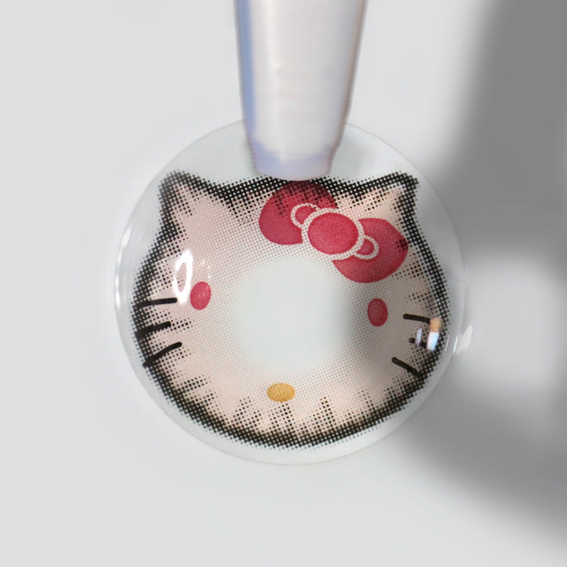 Lentes de contacto de color rosa de Sweet Kitty para cosplay