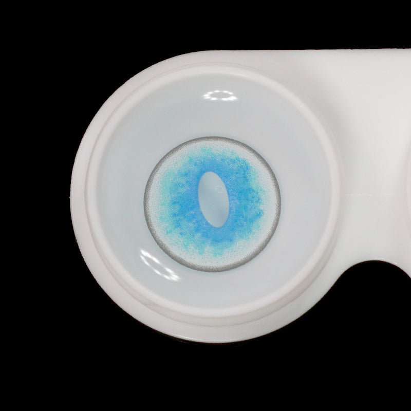 Lentes de contacto de color azul para cosplay de gato Ragdoll 