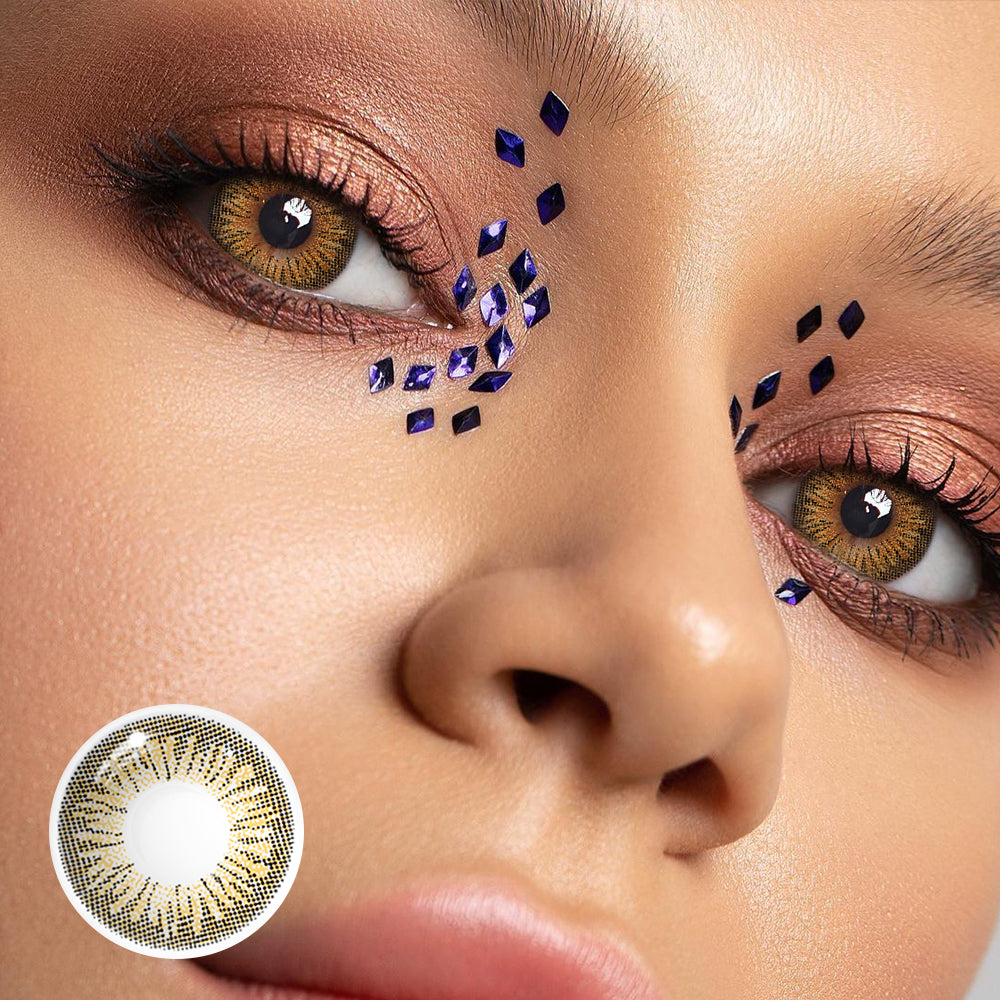 Lentes de contacto de color con prescripción Bruna Brown 