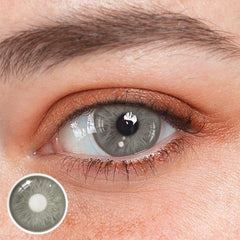 Lentes de contacto de color gris Marte 
