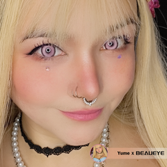 Lentes de contacto de color rosa Cosplay KOI 