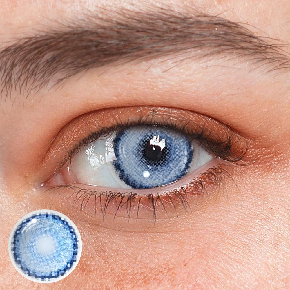 Lentes de contacto de color azul Cosplay KOI 