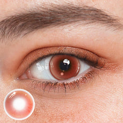 Lentillas de contacto rojas Cosplay Pudding