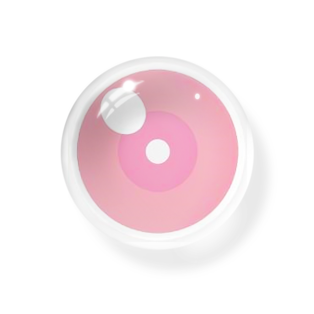 Lentes de contacto de color rosa claro de Nezuko Demon Slayer para cosplay 