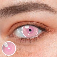 Lentes de contacto de color rosa claro de Nezuko Demon Slayer para cosplay 