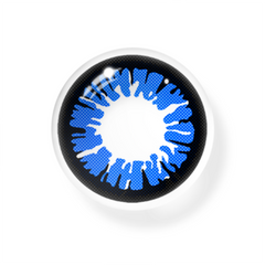 Lentes de contacto de color azul para cosplay cyberpunk 